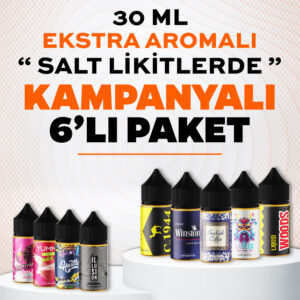 Rain Liquid Ekstra Aroma (SALT) Likit 30 ml 6 Al 5 Öde