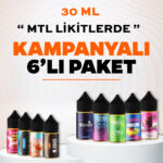 Rain Liquid (MTL) Likit 30 ml 6 Al 5 Öde